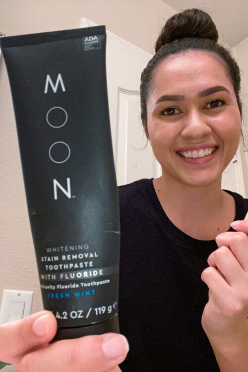 Why I love the new MOON Toothpaste – You’ll love it too